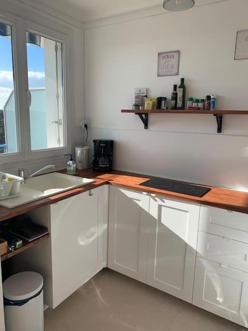 Studio Face Mer Acces Direct A La Plage La Bernerie-en-Retz Luaran gambar